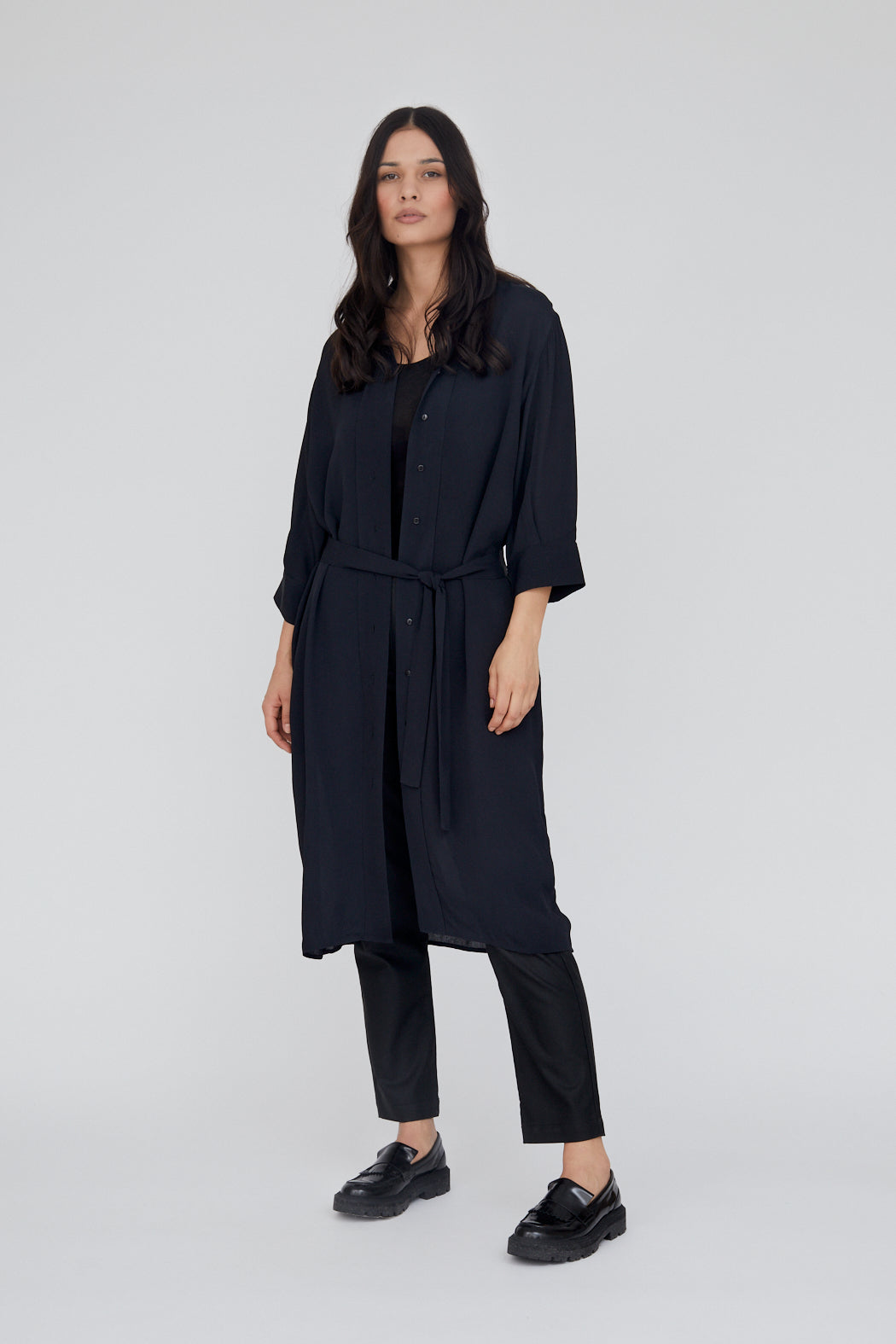 Basic Apparel Yasemin Shirt Dress Kjoler 001 Black